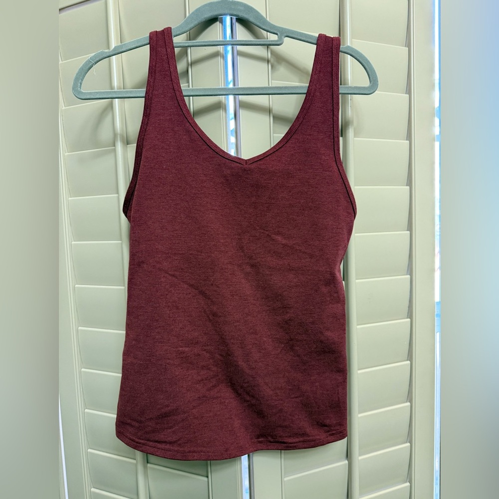 FLEO Wrap Full Tank Top Lipstick Color Size Small